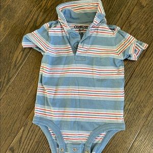 OshKosh B’gosh striped polo shirt. Like new condition.
